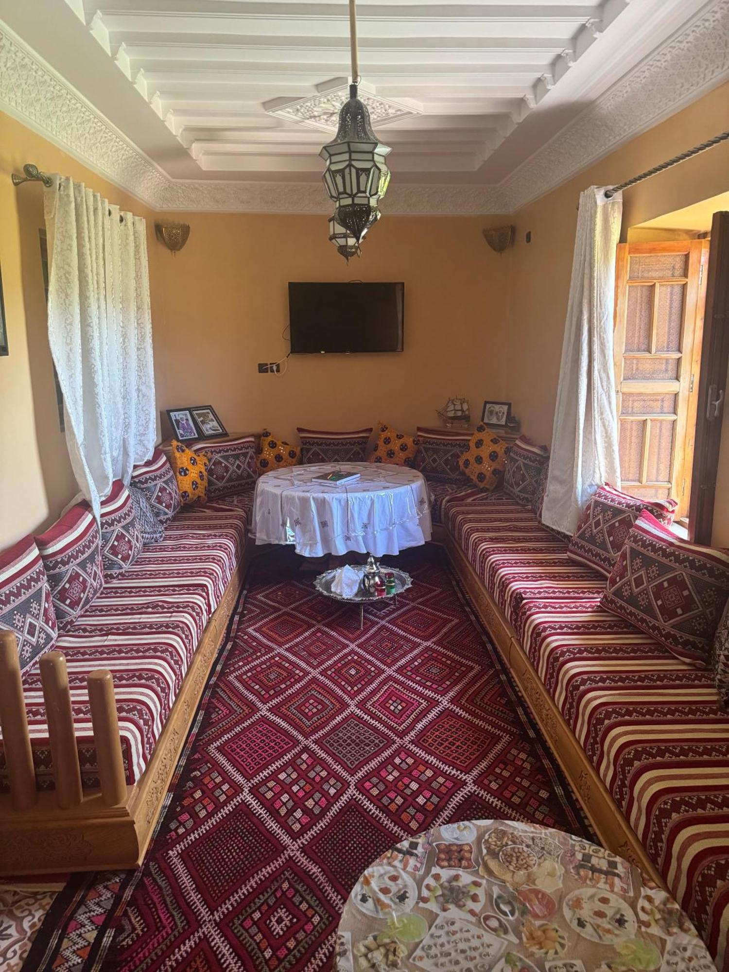 Gite Marbie Maison Rurale, Une Experience Naturelle Unique, Au Coeur Du Moyen Atlas, Maroc Kasba Tibouda Kültér fotó
